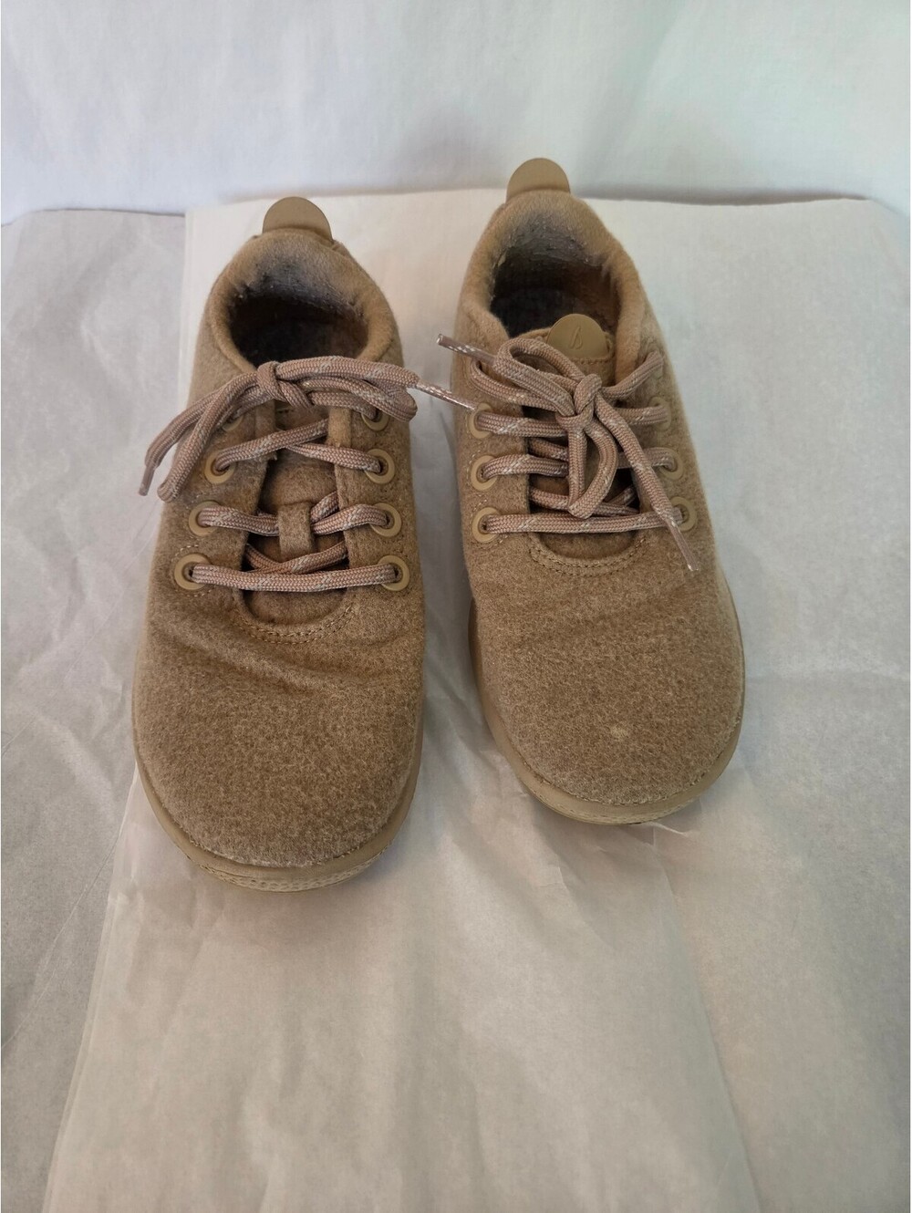 Allbirds Wool Runners Women's Size 7 Tan Sneakers